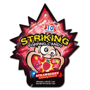 Striking Popping Candy - Strawberry (15g)