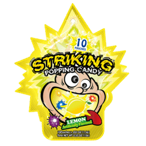 Striking Popping Candy Lemon 15g