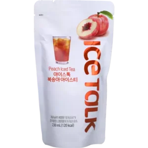 Ice Talk Peach Iced Tea (Pouch) 230ml (Korean)