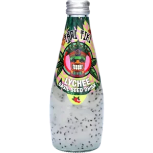 Thai Tiki Basil Seed Drink Lychee 290ml