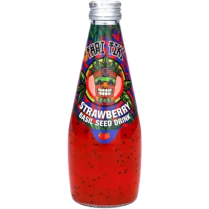 Thai Tiki Basil Seed Drink Strawberry 290ml