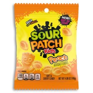Sour Patch Kids Peach Peg Bag 102g