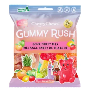 Gummy Rush Sour Party Mix (HALAL) 90g