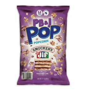 PB&J Peanut Butter & Grape Popcorn 149g USA