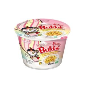 Samyang Buldak Cream Carbonera Hot Spicy Chicken Flavor Korean Noodle Cup Ramen  120g HALAL