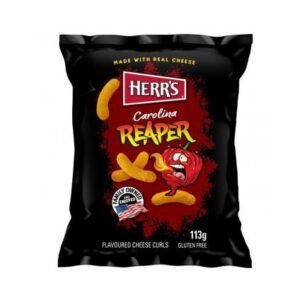 HERR'S CAROLINA REAPER CHEESE CURLS 113g
