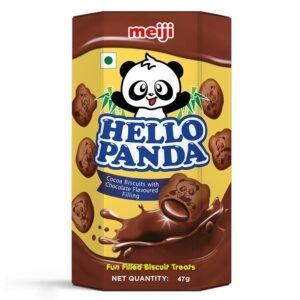 Meiji Hello Panda Cocoa Biscuits with Chocolate
