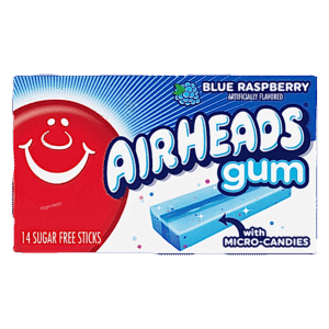 Airheads Gum Blue Raspberry 34g