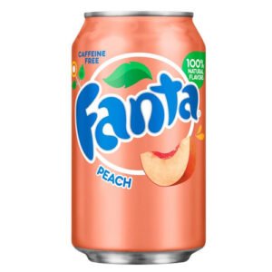 Fanta peach 355ml Nederlands Statiegeld
