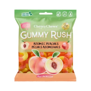 Gummy Rush Atomic Peaches (HALAL) 90g