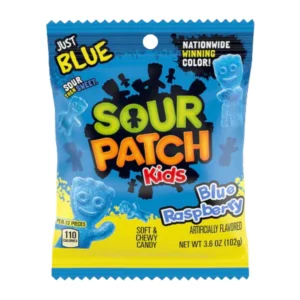Sour Patch Kids Blue Raspberry Peg Bag 102g