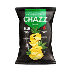 CHAZZ chips with hemp and jalapeńo, 90g