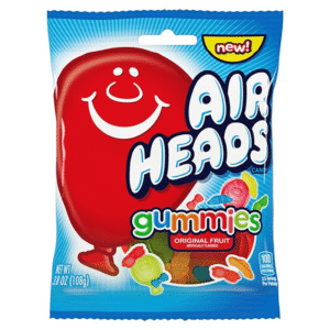 AIRHEADS GUMMIES PEG BAG ASSORTED