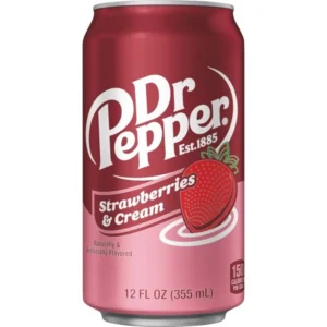 Dr Pepper Strawberries & Cream  355ml