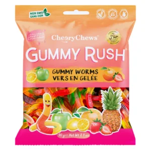 Gummy Rush Gummy Worms (HALAL) 90g