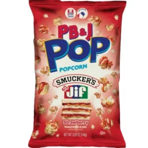 PB&J Peanut Butter & Strawberry Popcorn 149g USA