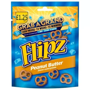 Flipz Peanut Butter Pretzels 90g