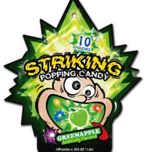 Striking Popping Candy - Greenappel (15g)