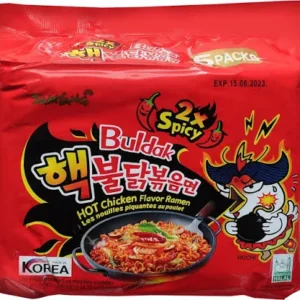 Samyang Hot Chicken Flavor Ramen 2X Spicy - Noodles 140g