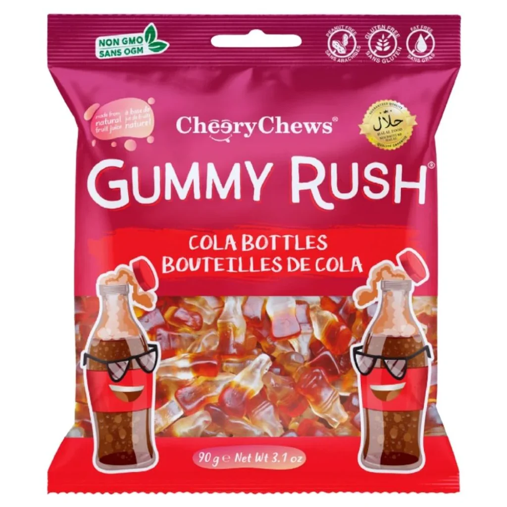 cheery-chews-gummy-rush-cola-bottles-90g-iwholesale-candy.webp